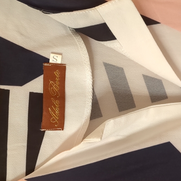 COPY - Adele Berto Belted Lightweight Dress, Size Small - Picture 4 of 5